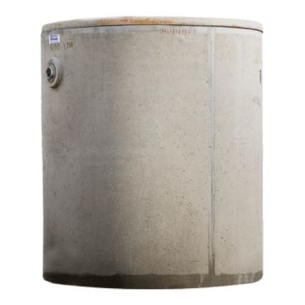 3000L Pre-cast Concrete Septic Tank with Baffle